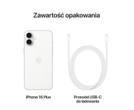 Apple iPhone 16 Plus 256GB Biały - 1277938 - zdjęcie 6
